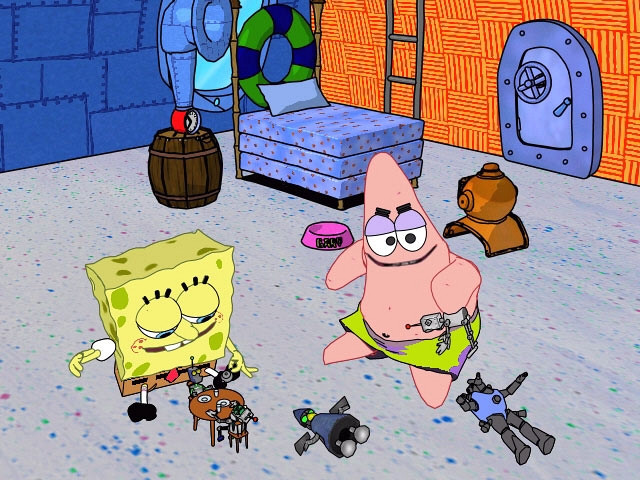 Скриншот из игры SpongeBob SquarePants: Battle for Bikini Bottom