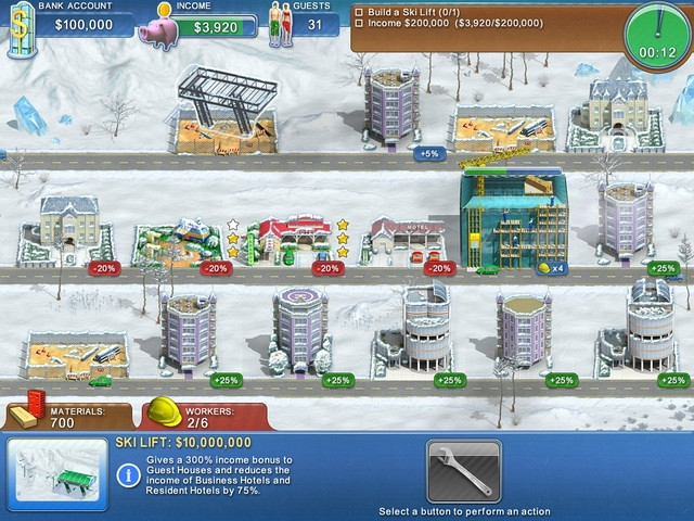 Скриншот из игры Hotel Mogul
