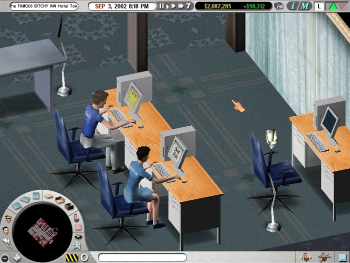 Скриншот из игры Hotel Giant