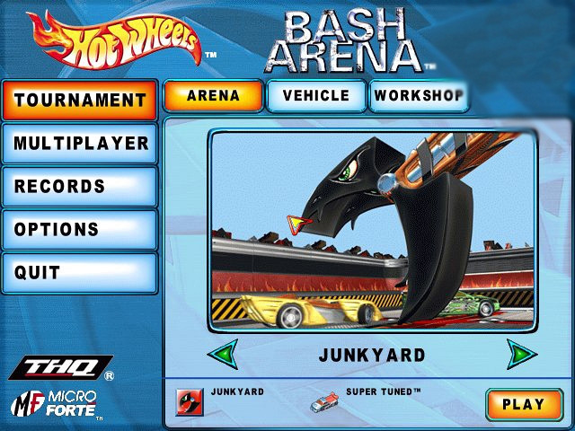 Скриншот из игры Hot Wheels Bash Arena