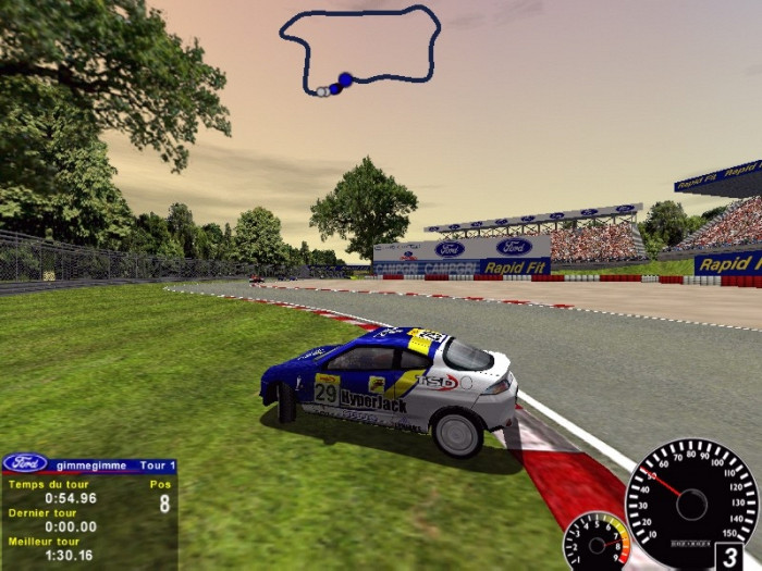 Обложка игры Ford Racing 2001