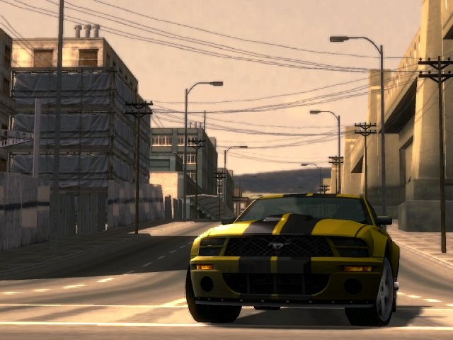 Скриншот из игры Ford Street Racing