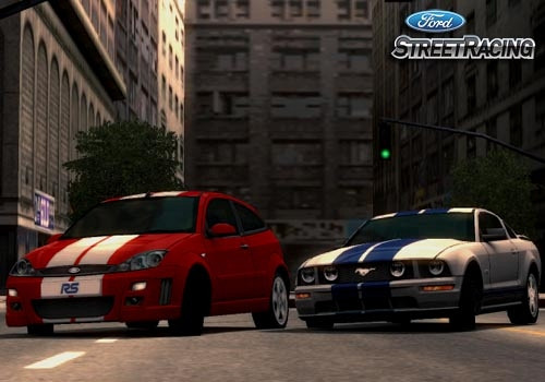 Скриншот из игры Ford Street Racing