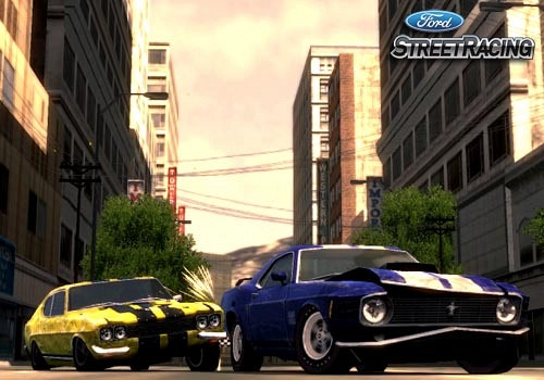 Скриншот из игры Ford Street Racing