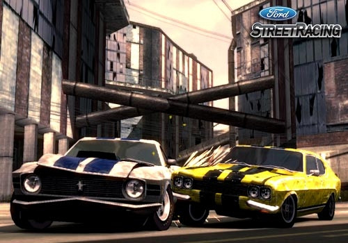 Скриншот из игры Ford Street Racing