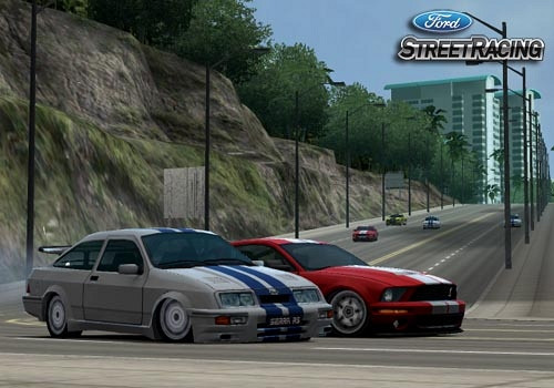 Скриншот из игры Ford Street Racing