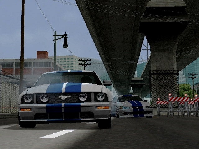 Скриншот из игры Ford Street Racing