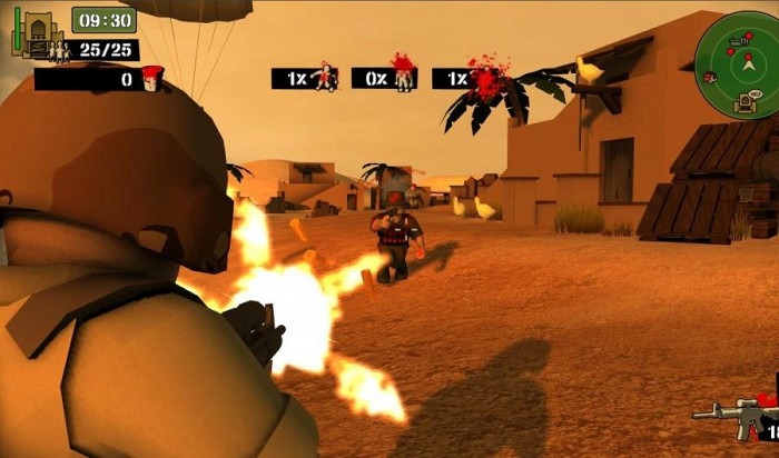 Скриншот из игры Foreign Legion: Buckets of Blood