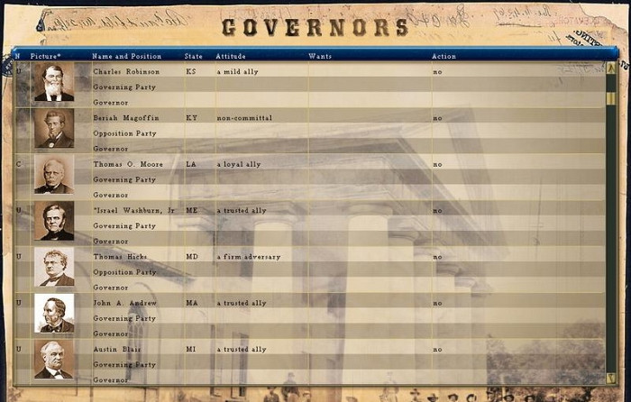 Скриншот из игры Forge of Freedom: The American Civil War