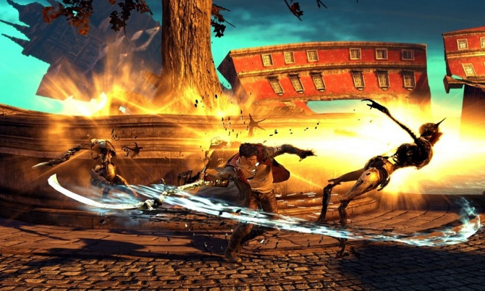 Скриншот из игры DmC: Devil May Cry