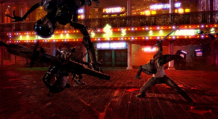 Скриншот из игры DmC: Devil May Cry