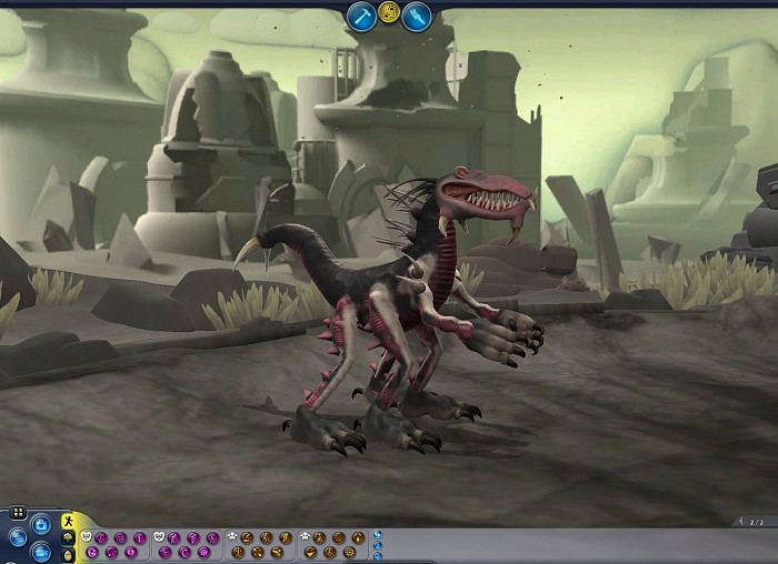 Скриншот из игры Spore: Creepy & Cute Parts Pack