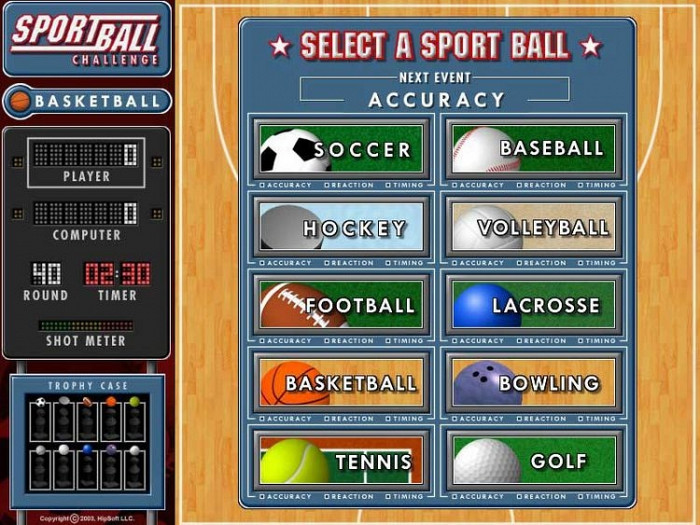 Скриншот из игры Sportball Challenge