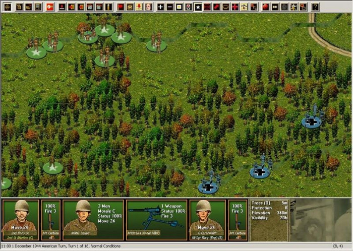 Скриншот из игры Squad Battles: Eagles Strike