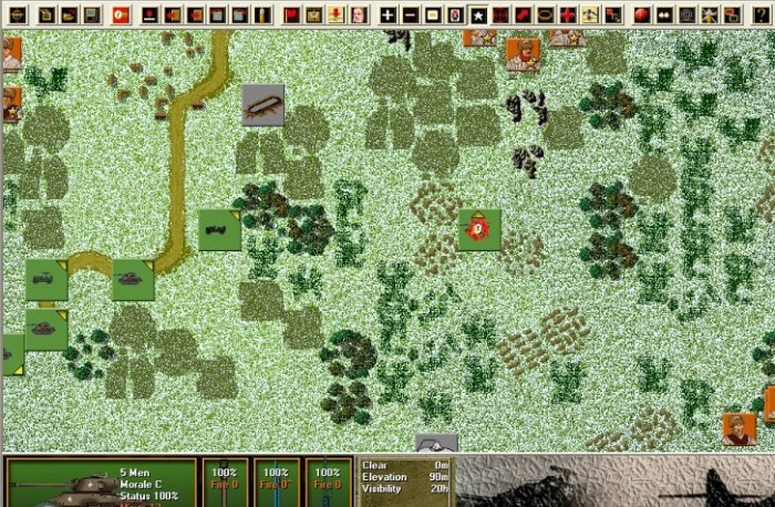 Скриншот из игры Squad Battles: Korean War