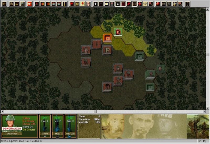Скриншот из игры Squad Battles: Vietnam