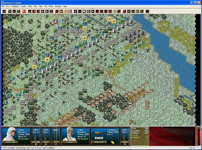 Скриншот из игры Squad Battles: Winter War
