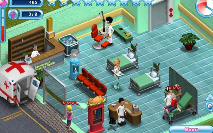 Скриншот из игры Hospital Hustle