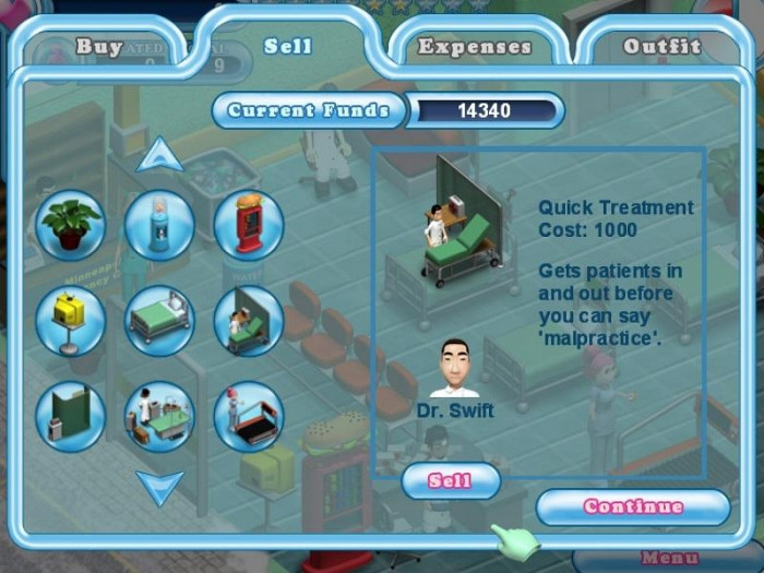 Скриншот из игры Hospital Hustle