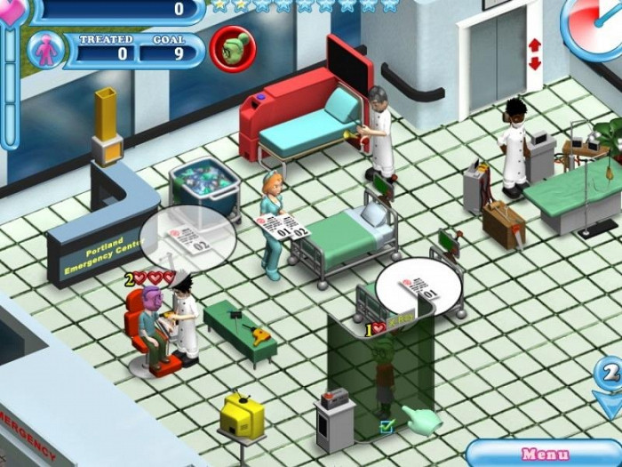 Скриншот из игры Hospital Hustle