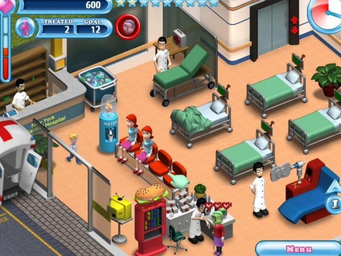 Скриншот из игры Hospital Hustle