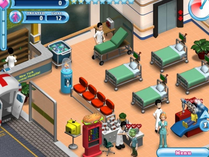 Скриншот из игры Hospital Hustle