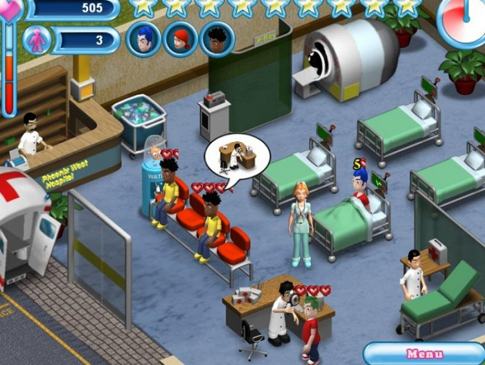 Скриншот из игры Hospital Hustle