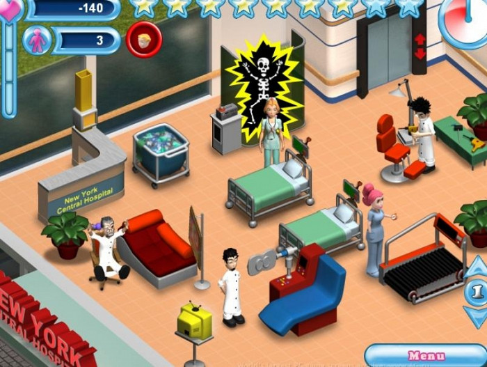 Скриншот из игры Hospital Hustle