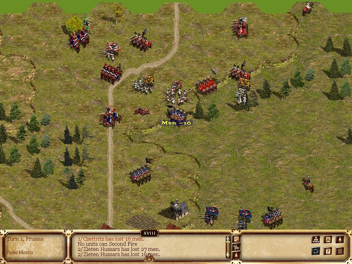 Скриншот из игры Horse and Musket: Volume 1, Frederick the Great