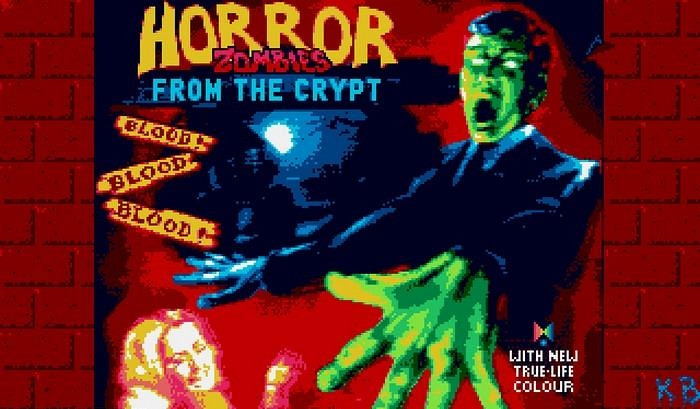Скриншот из игры Horror Zombies from the Crypt