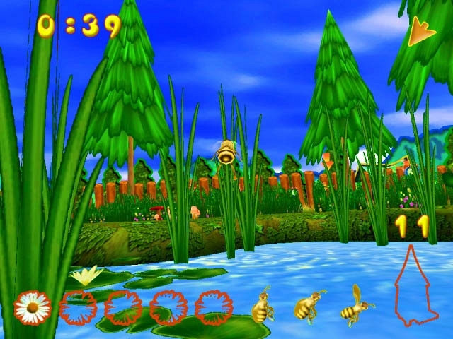 Скриншот из игры Honey Bee