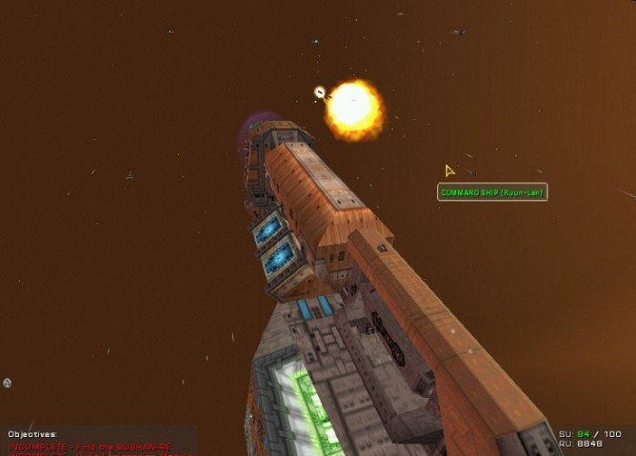 Скриншот из игры Homeworld: Cataclysm