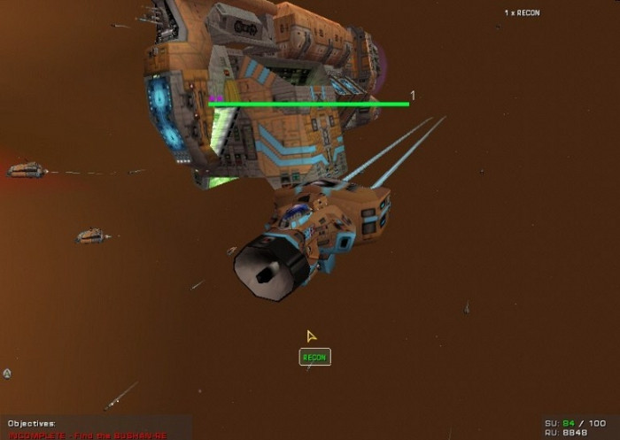 Скриншот из игры Homeworld: Cataclysm