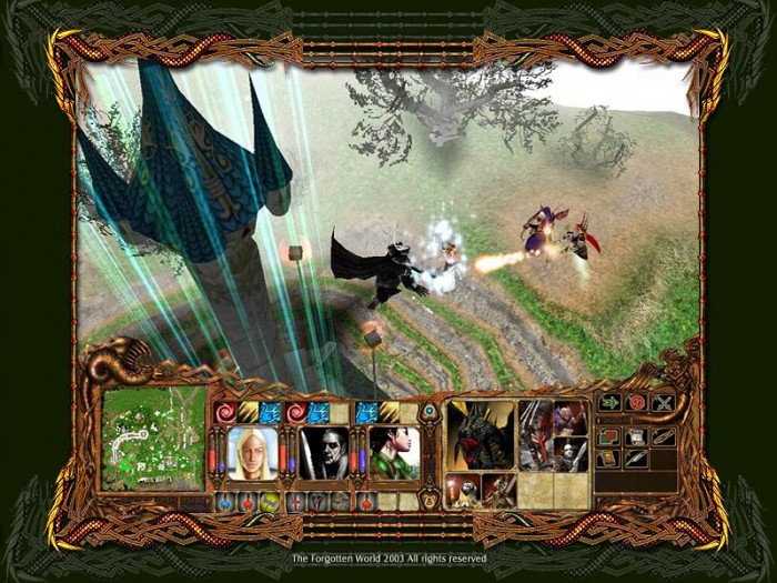 Скриншот из игры Forgotten Worlds