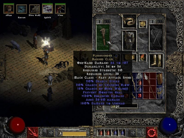 Скриншот из игры Diablo 2: Lord of Destruction