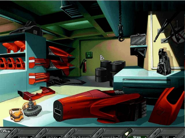 Скриншот из игры Formula 1 Manager