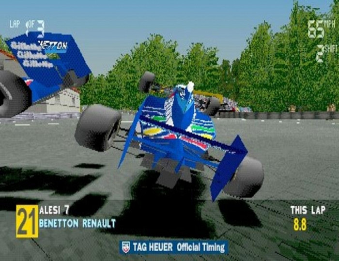 Скриншот из игры Formula 1 '97