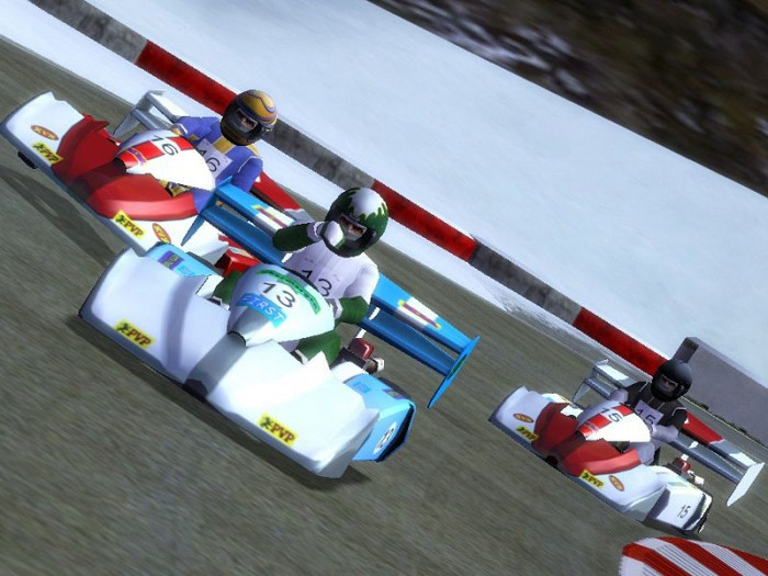 Скриншот из игры Kart Racer