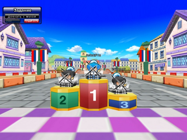 Скриншот из игры KartRider