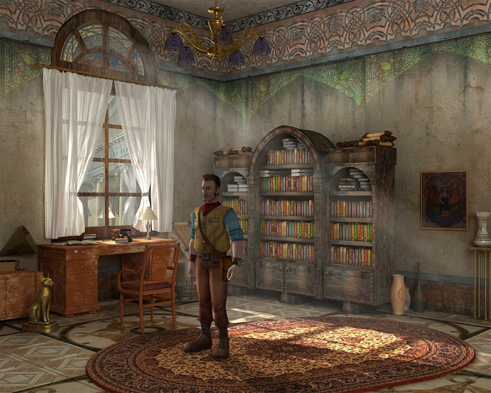 Скриншот из игры Diamon Jones and the Amulet of the World