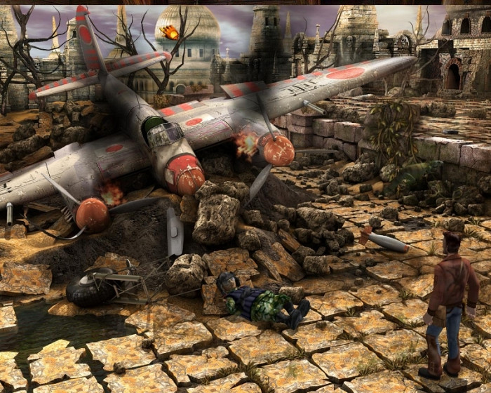 Скриншот из игры Diamon Jones: Eye of the Dragon