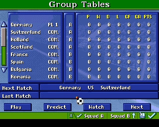 Скриншот из игры Kick Off '96