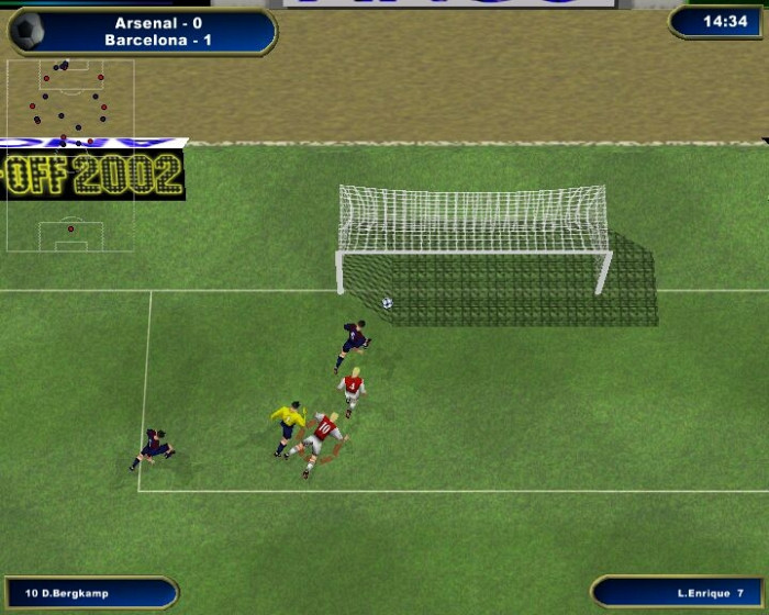 Скриншот из игры Kick Off 2002