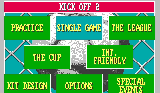 Скриншот из игры Kick Off 2