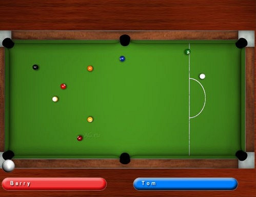 Скриншот из игры Kick Shot Pool