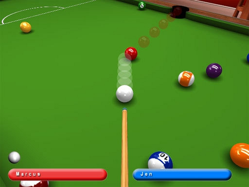 Скриншот из игры Kick Shot Pool