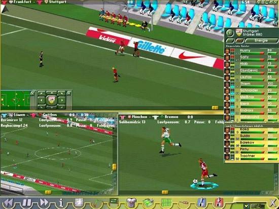 Скриншот из игры Kicker Fussball Manager 2