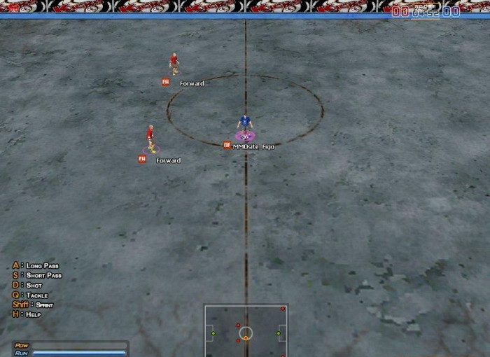 Скриншот из игры Kicks Online