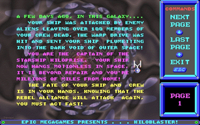 Скриншот из игры Kiloblaster