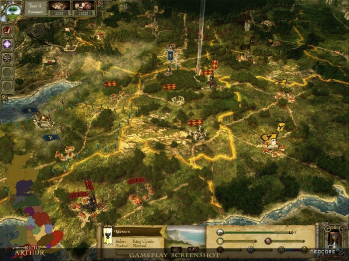Скриншот из игры King Arthur: The Role-playing Wargame